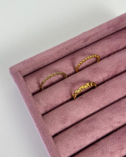 Ring small met patroontje #2