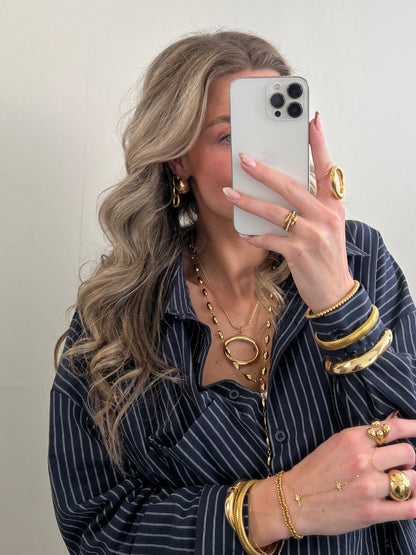 Oorbellen chunky hoop