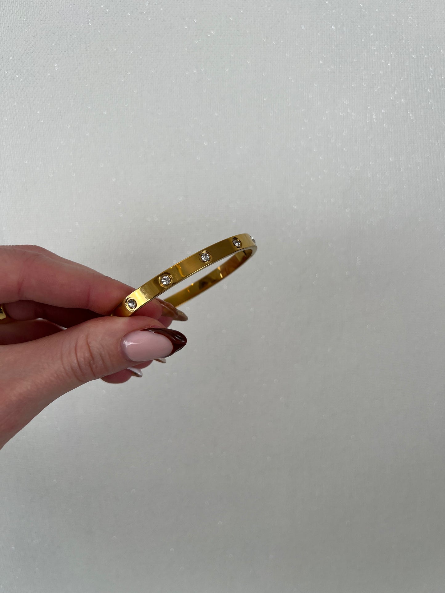 Click bangle strass alround