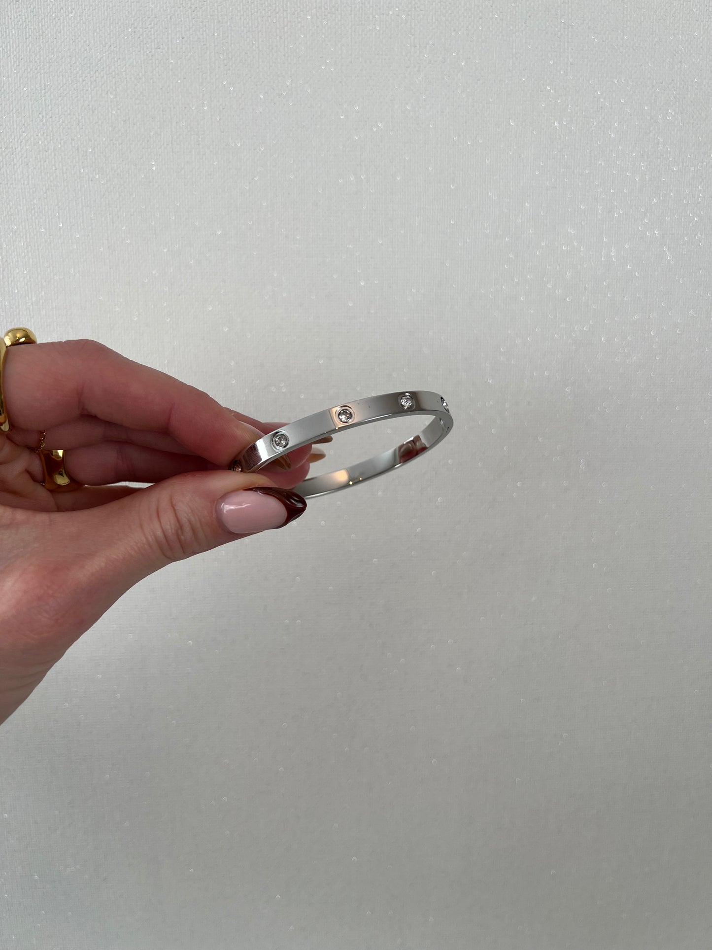 Click bangle strass alround