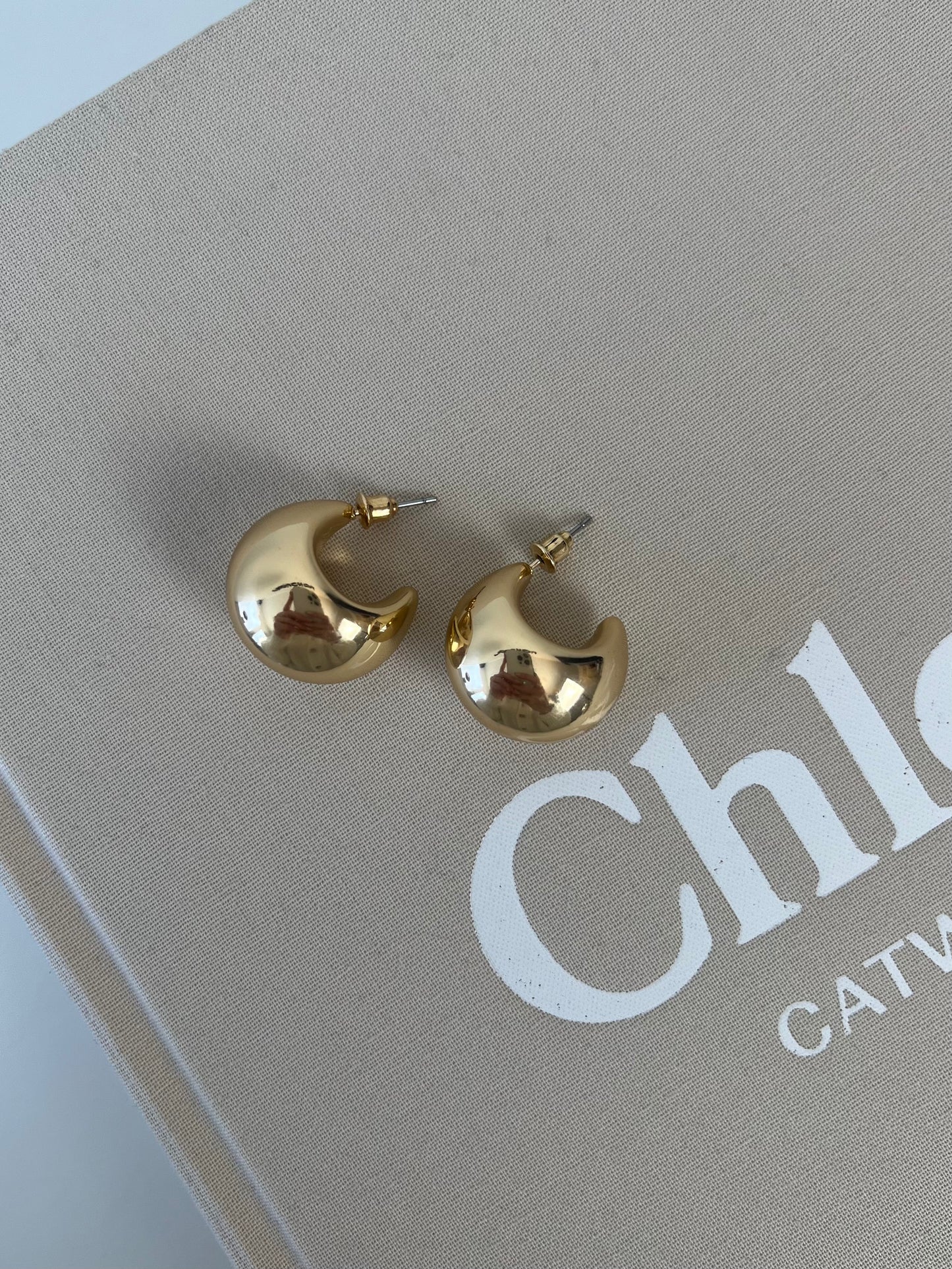 Oorbellen chunky hoop
