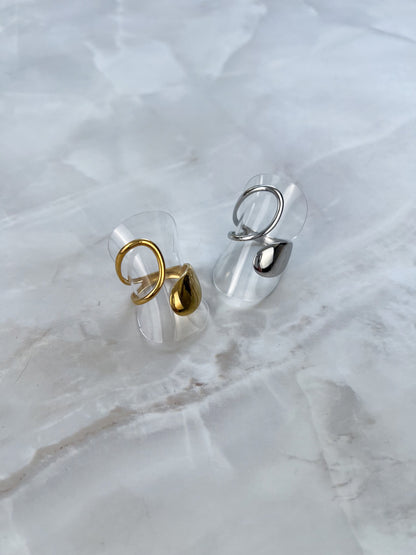 Ring asymmetrische ovalen