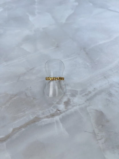 Ring small met patroontje #3