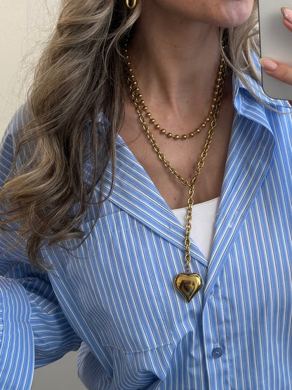 Ketting subtiele bolletjes