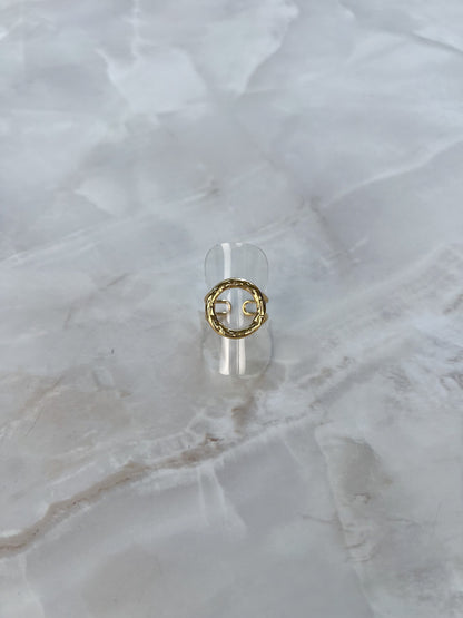 Ring kleine O met patroon