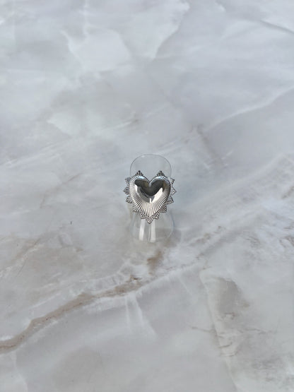 Ring zonnetje in de vorm hartje