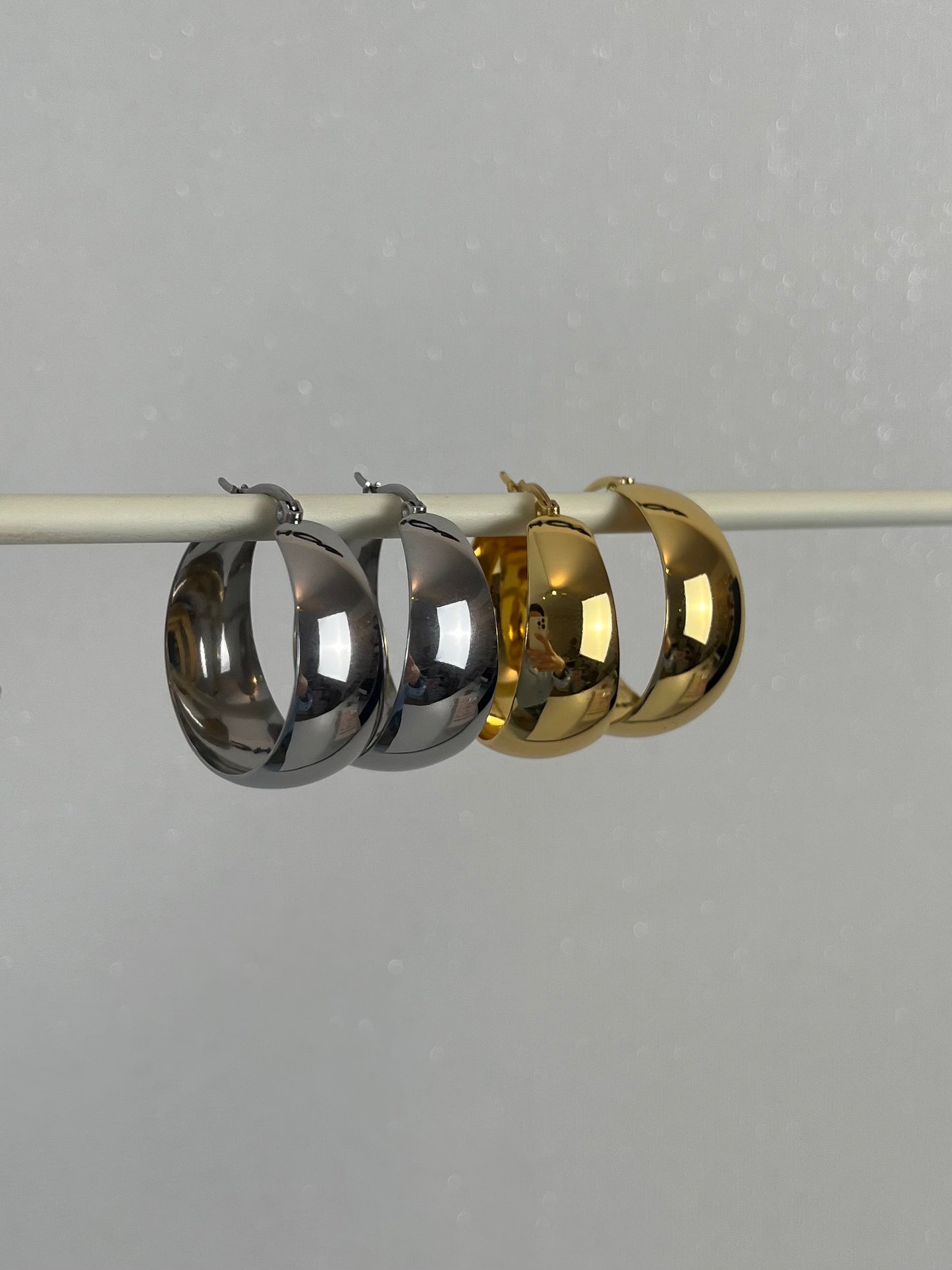 Oorbellen retro hoops