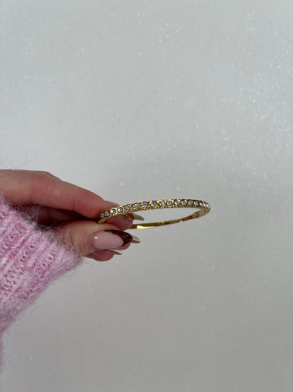 Click bangle full strass