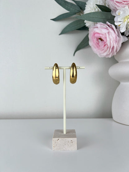Oorbellen halve maantjes