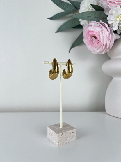 Oorbellen halve maantjes