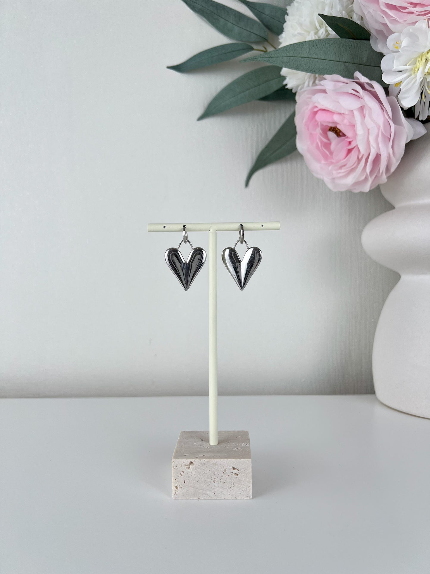 Oorbellen basic heart
