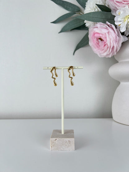 Oorbellen asymmetrische drups