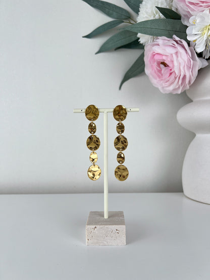 Statement oorbellen coins