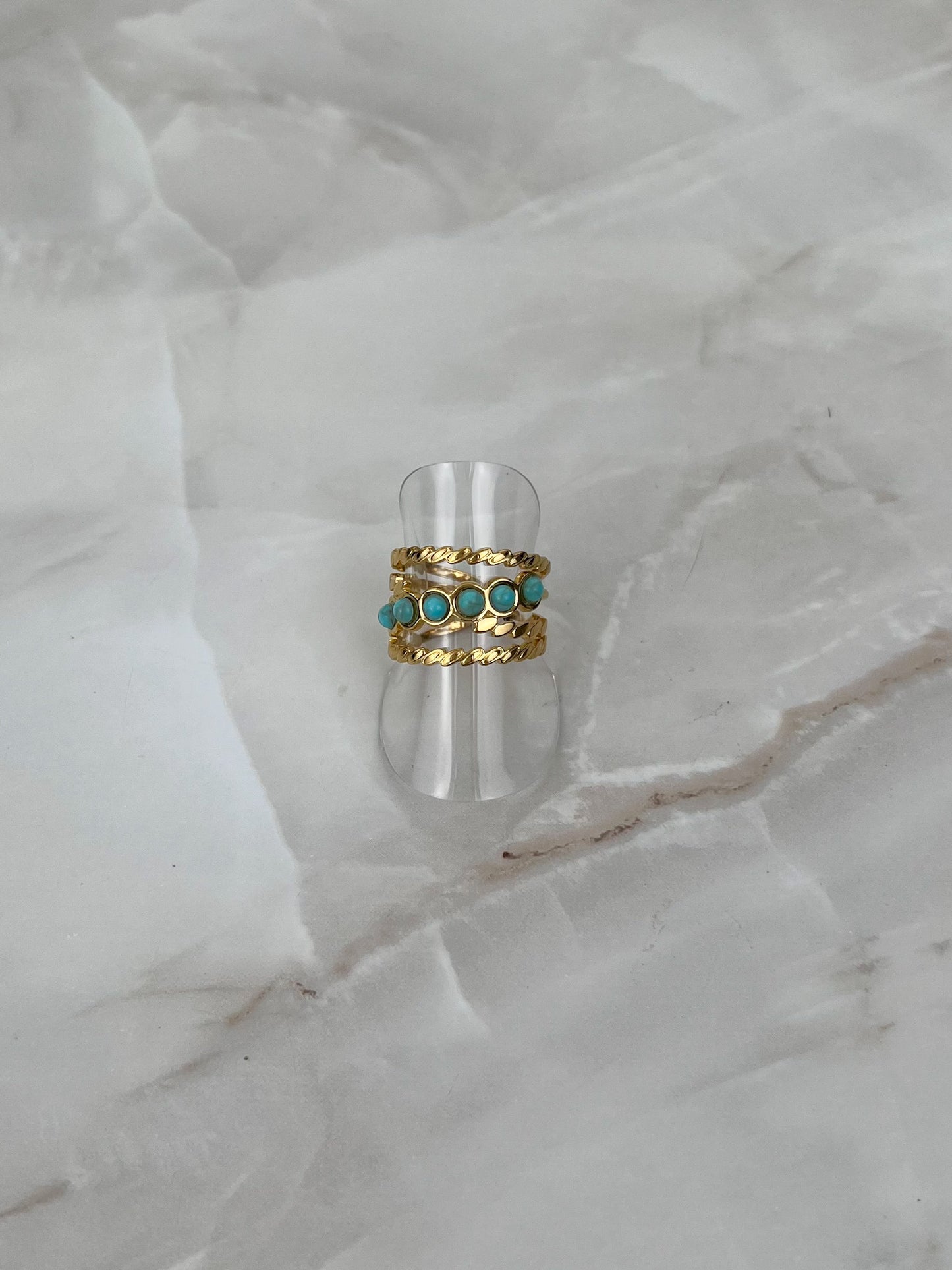 Ring meerdere laagjes kleur