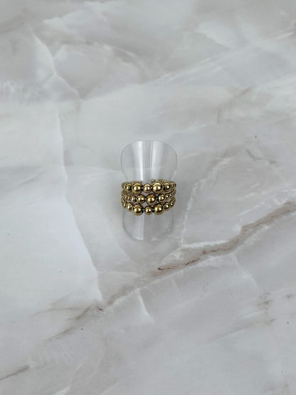 Ring 3-laags draaiende balletjes