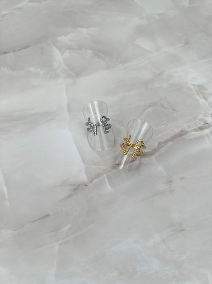 Ring open voorzijde LOVE letters