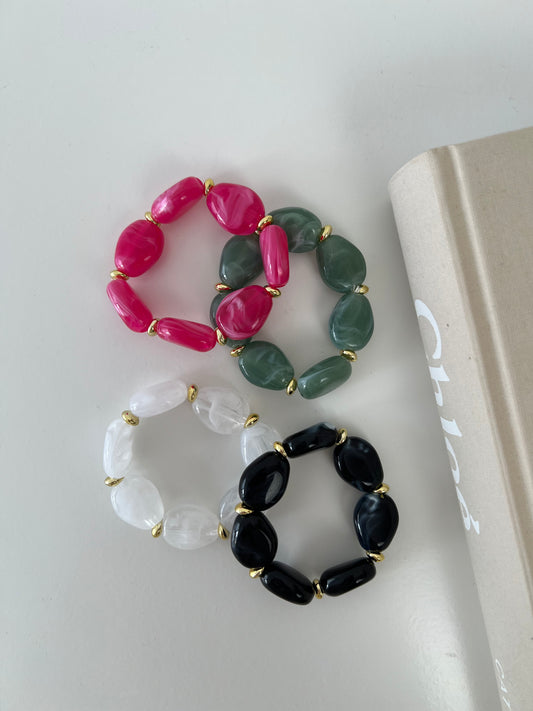 Kleurrijke kralen armband