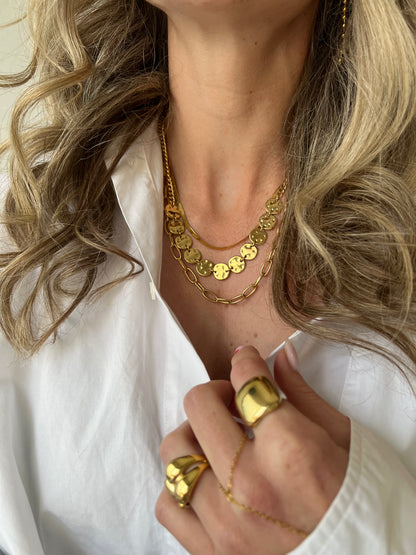 Statement ketting 3-laags