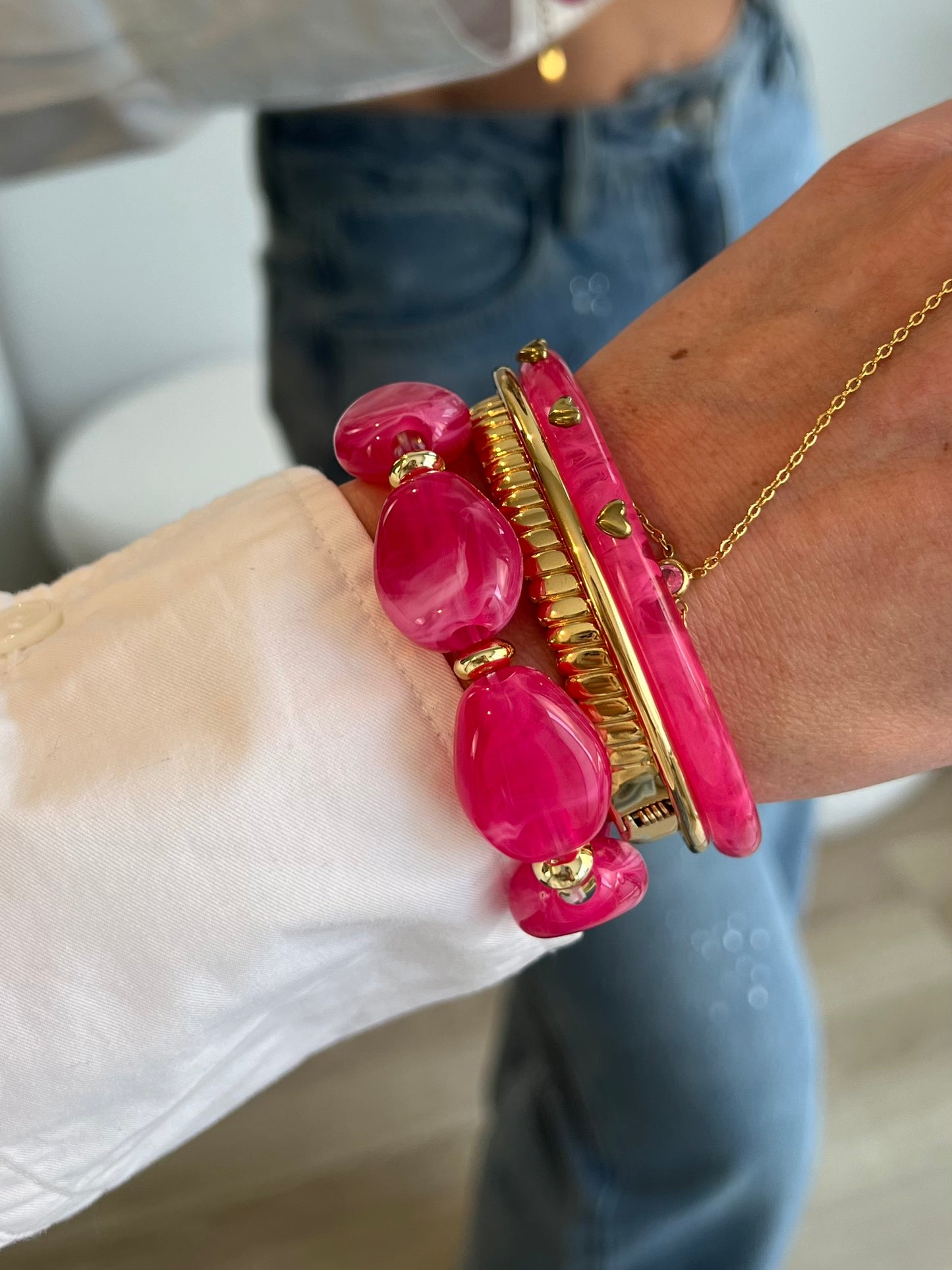 Kleurrijke kralen armband