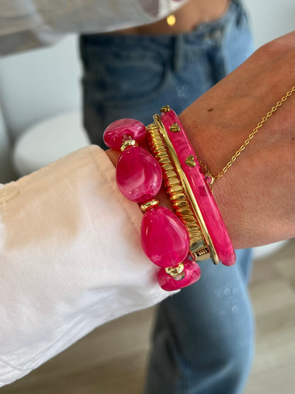 Kleurrijke kralen armband