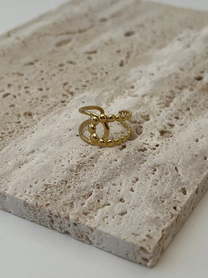 Ring double rounds with dots