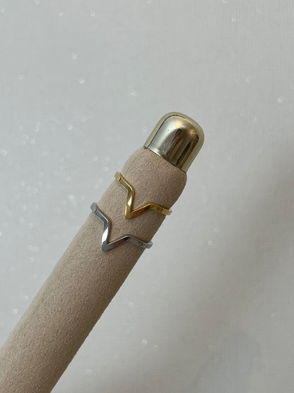 Ring little V