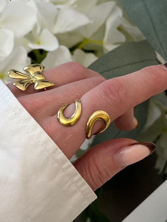 Ring open voorzijde ovalen