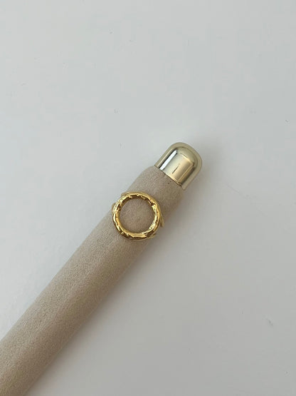 Ring kleine O met patroon