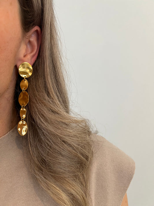 Statement oorbellen coins