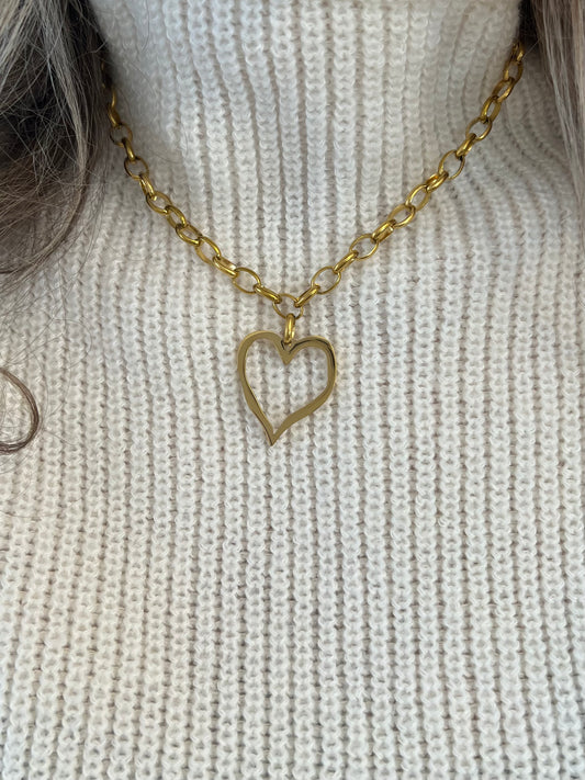 Ketting asymmetrisch hart