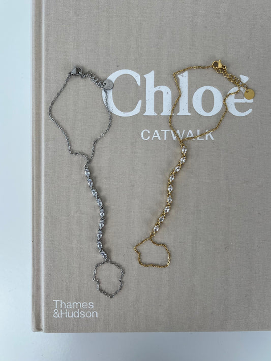 Hand chain full strass