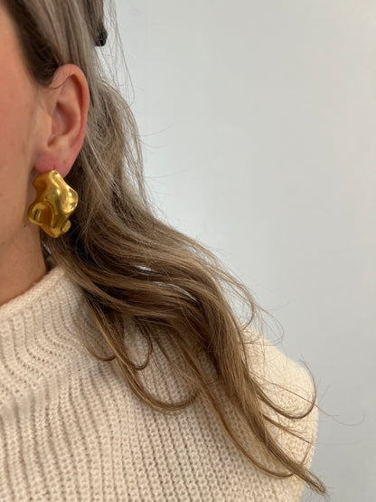 Oorbellen asymmetrisch wave