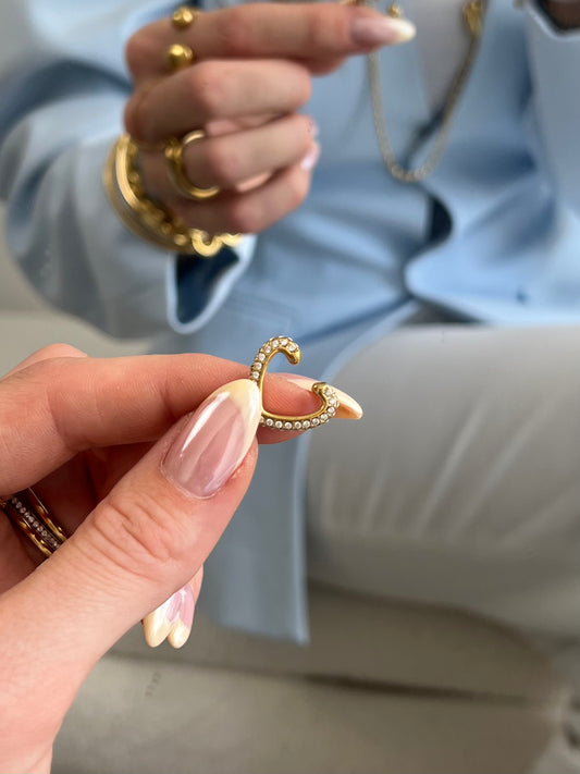 Earcuff plat hart