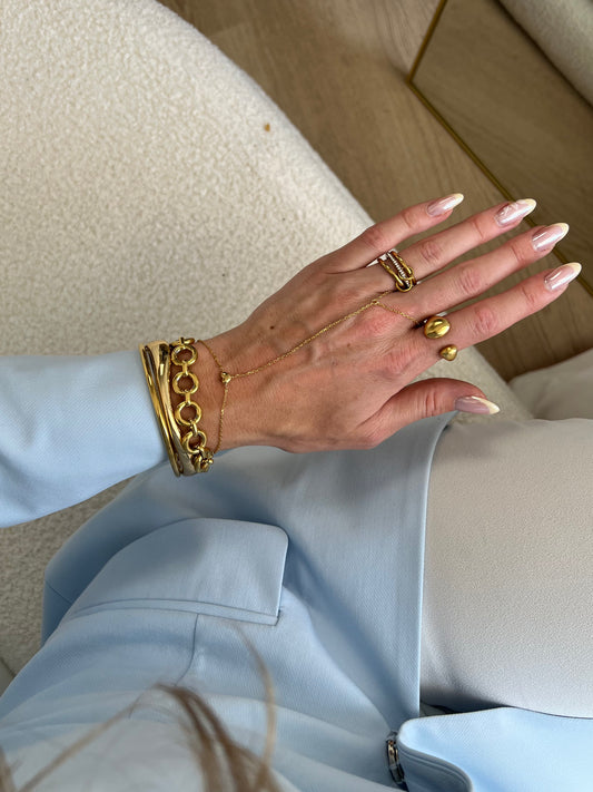 Hand chain basic met hartje