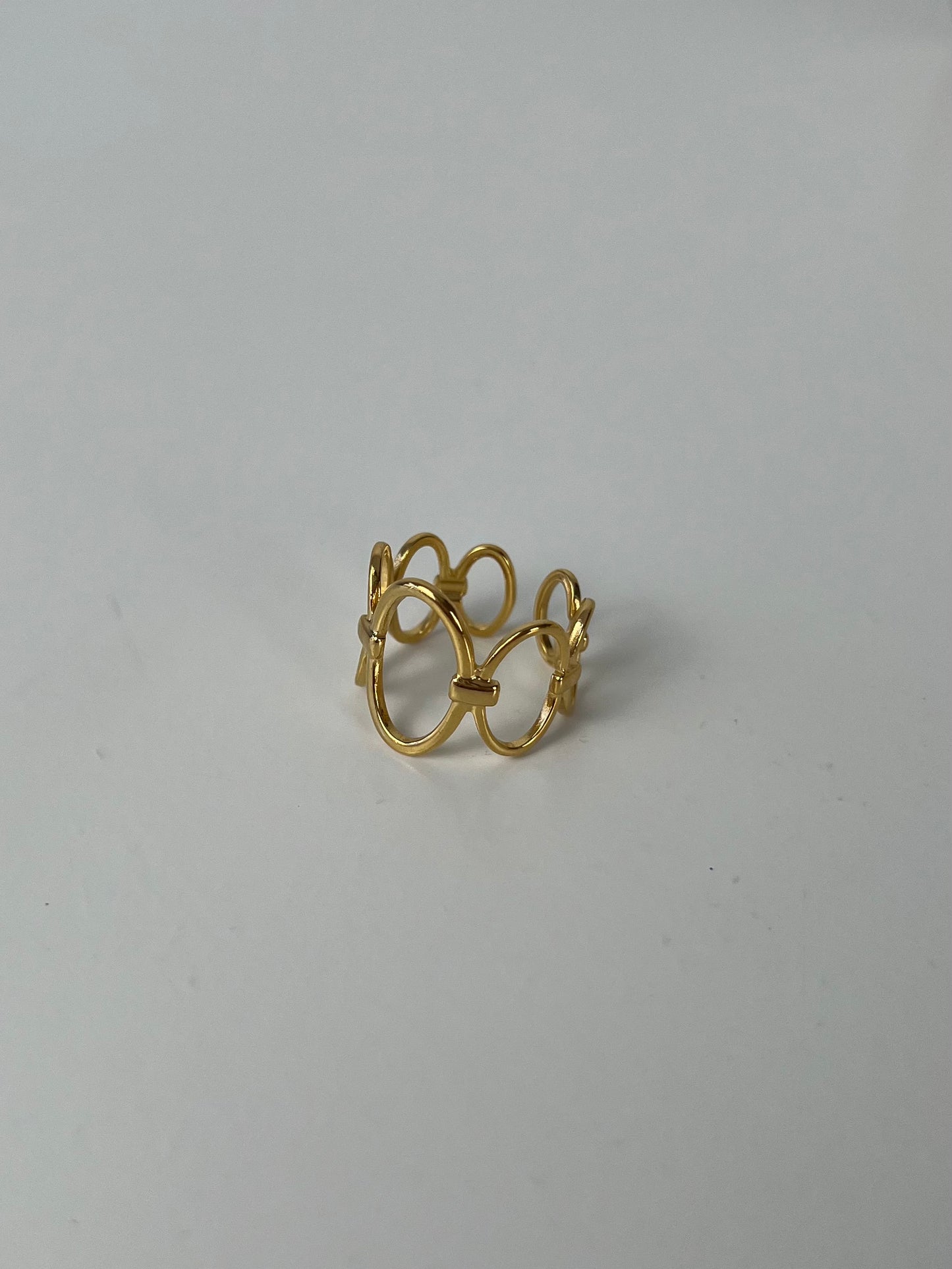 Ring subtiele ovalen groot