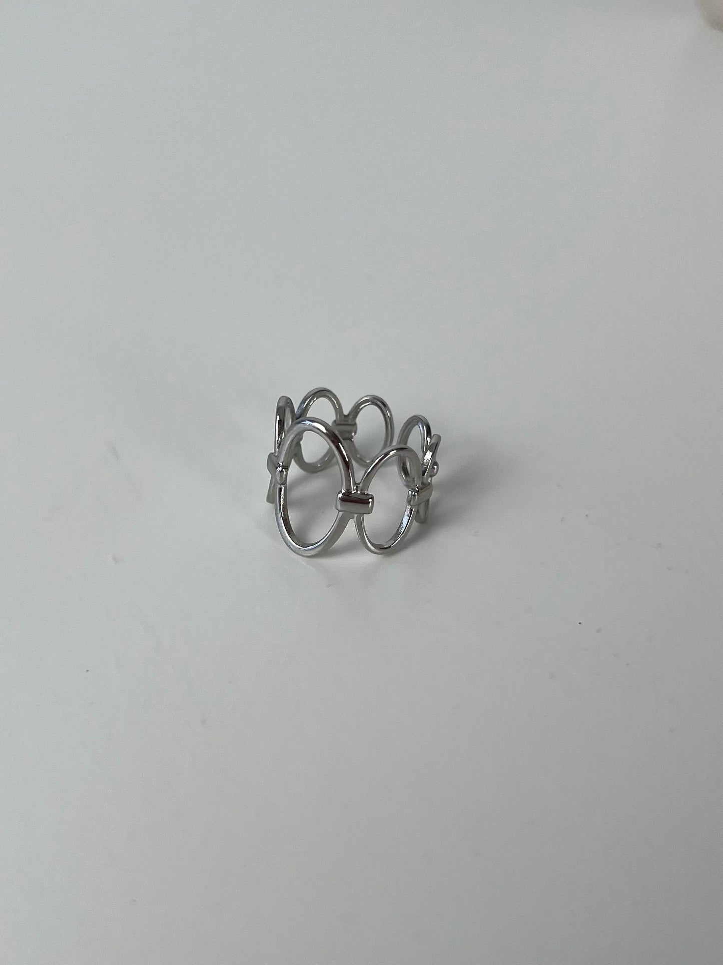 Ring subtiele ovalen groot
