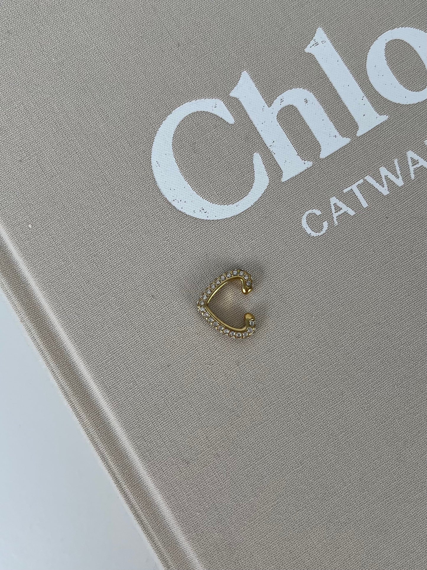 Earcuff plat hart